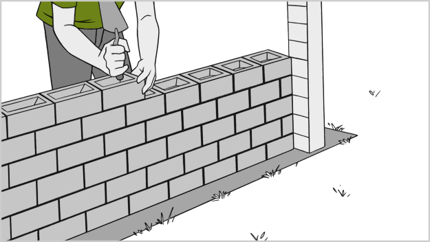 Как правильно класть кирпич - строим кирпичную стену