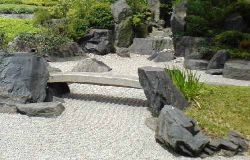Японский сад камней - фото японского сада (1)