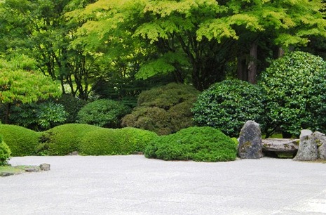 Японский сад камней - фото японского сада (4)