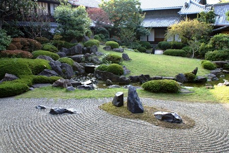 Японский сад камней - фото японского сада (5)