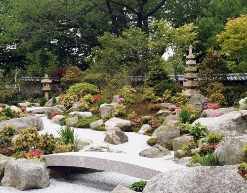 Японский сад камней - фото японского сада (8)