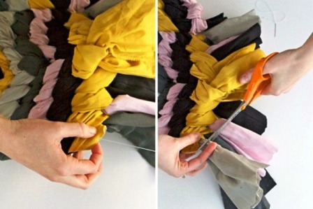 Как сделать коврик своими руками (5)