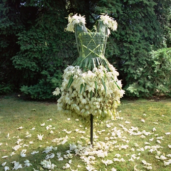 Одежда из растений для декора участка (3)